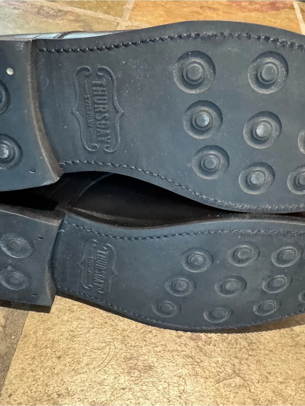 Thursday Boot Company Black Leather Chukka Boots
